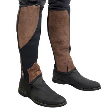 Imagem de Perneira de Neoprene Vertentes SV41001 - Preta, GG