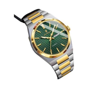 Imagem de Relógio De Pulso Masculino À Prova d'Água Com Luz, Data E Semana, Luxu