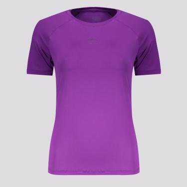 Imagem de Camisa Umbro Essential Feminina Roxa-Feminino
