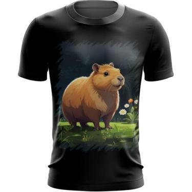 Imagem de Camiseta Dryfit Capivara do Bem Animalzinho 10 - Kasubeck Store®, XG