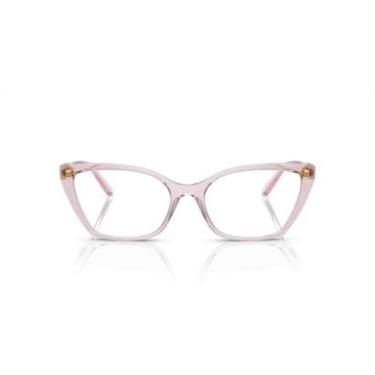 Imagem de Armação de Grau Vogue Gatinho Rosa 0VO5519 2942 54-Feminino