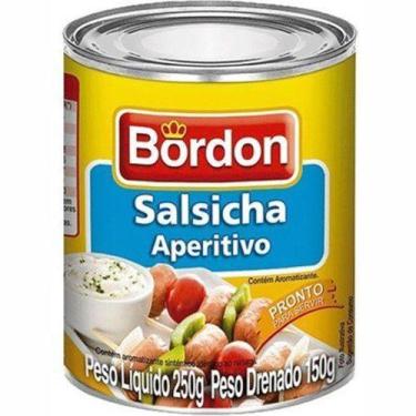 Imagem de Salsicha bordon aperitivo lata 150 g