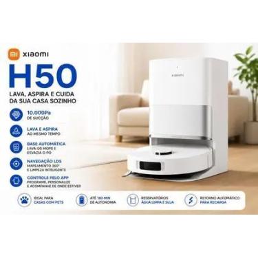 Imagem de Xiaomi H50 220V Promoção Robô Aspirador com Base Autolimpante
