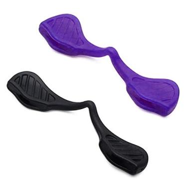 Imagem de Mryok Nosepiece de substituição para óculos de sol Oakley Eyeshade Collectors – Opções, Roxo e preto, One Size