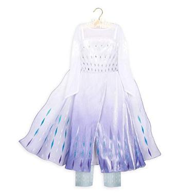 Imagem de Disney Store Frozen 2 Costum Deluxe Elsa Regina Zăpezii Mărimea 9/10