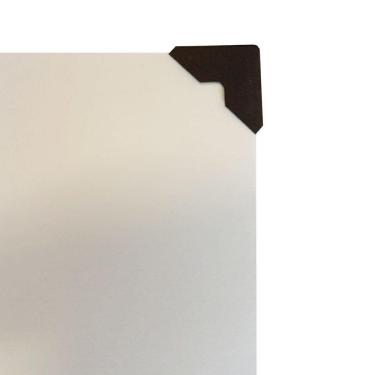 Imagem de Cantoneiras Auto Adesiva Fotos Cor Preta - 10 Blisters 