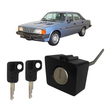 Imagem de Cilindro Miolo Botao Porta Chave Opala Caravan 85 A 92 Preto
