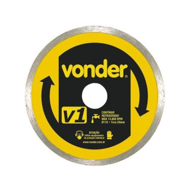 Imagem de Disco Diamantado Vonder V1 Para Serra Marmore