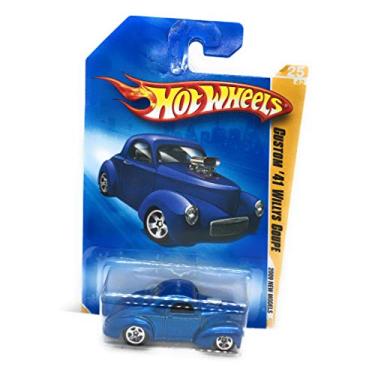 Imagem de Hot Wheels 2009 New Models Blue Custom 41 Willy's Coupe 1:64 Scale