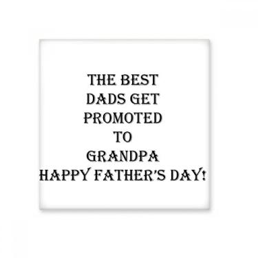 Imagem de Decalque brilhante de azulejo de cerâmica para o vovô festival pai promovido a vovô pedra adornada tijolo vitrificado