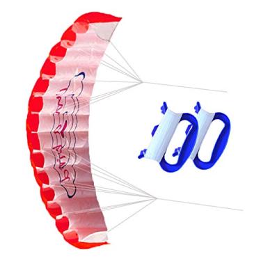 Imagem de Surfing Dual Line Traction Trainer Parachute Parafoil, Vermelho