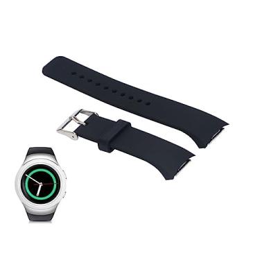 Imagem de Pulseira compatível com Gear S2 SM-R720 cor:Preta