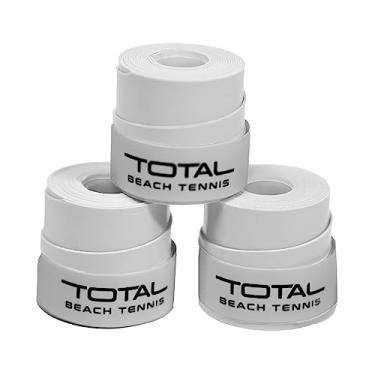 Imagem de Grip Raquete Total Beach Tennis - 3 unidades Branco