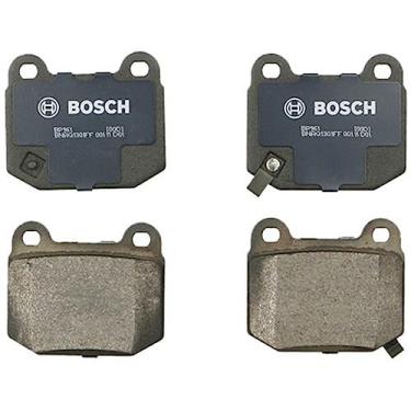Imagem de BOSCH BP961 QuietCast Premium Conjunto de pastilhas de freio a disco semimetálico – Compatível com Select Infiniti G35; Mitsubishi Lancer; Nissan 350Z; Subaru BRZ, Impreza, WRX STI; TRASEIRA
