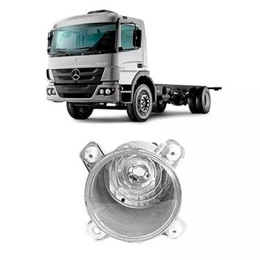 Imagem de BLOCO OTICO FAROL ALTO ESQUERDO SEM LAMP H1 MB ATEGO ATRON 2013 A 2021 ACTROS 2016 A 2021