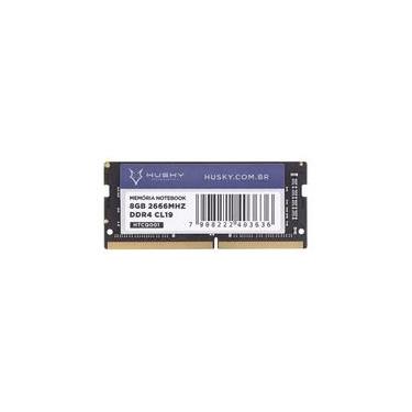 Imagem de Memória RAM para Notebook Husky Technologies, 8GB, 2666MHz, DDR4, CL19 - HTCQ001