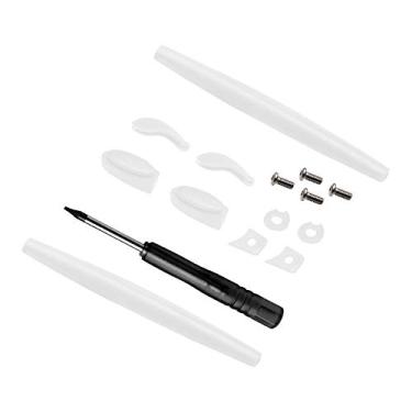 Imagem de OSharp Meias auriculares de substituição de desempenho, almofadas de nariz, chave de fenda, parafusos para óculos de sol Oakley Juliet - Branco