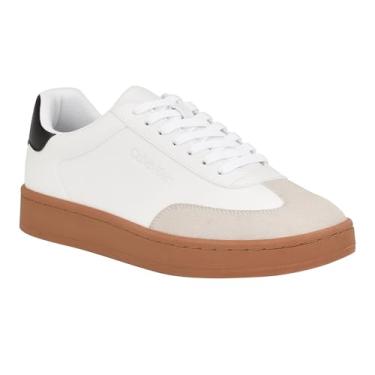 Imagem de Calvin Klein Tênis masculino Hallon, Cinza claro, 10.5