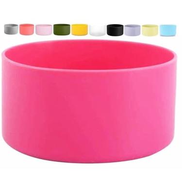 Imagem de One MissionX Capa de bota para garrafas Hydro Flask e copo de viagem - Stanley Quencher Tumblers-Owala & Simple Modern Tumblers, capa protetora antiderrapante (rosa, serve Hydro 340.2-680.4 g/Stanley