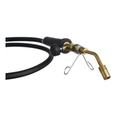 Imagem de Maçarico Para Ourives Solda Glp + Adaptador P13 Botijão 13kg