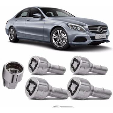 Imagem de Kit Parafuso Antifurto 25CRA Roda - Mercedes Classe C - C180 C200 - RO