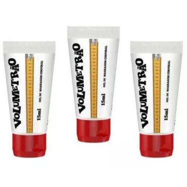 Imagem de Kit C/ 3 Volumetrão Incha Pênis 15Ml Segred Love