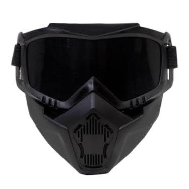 Imagem de KiBcsLic Capacete de Soldagem Proteção para Os Olhos, Equipamento de Proteção Resistente à Poeira, Máscara de Soldador para Mulheres E Homens, Trabalho de Cons, Queixo Redondo Preto