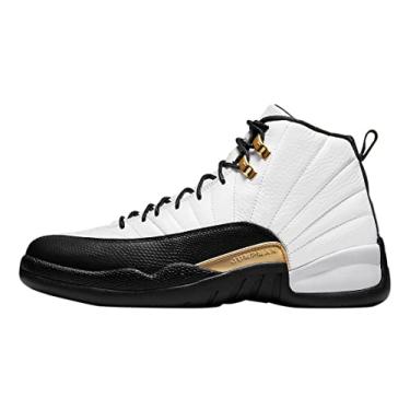 Imagem de Men's Jordan 12 Retro Royalty White/Metallic Gold-Black (CT8013 170) - 10