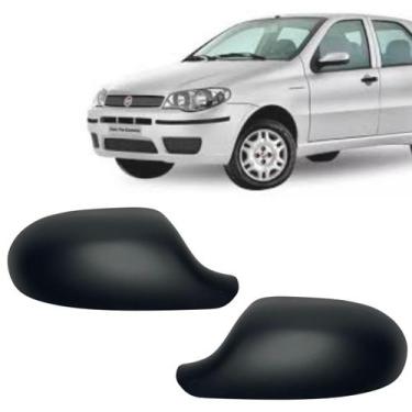Imagem de Par Capa Retrovisor Fiat Palio 2011 2012 2013 2014 - Blawer