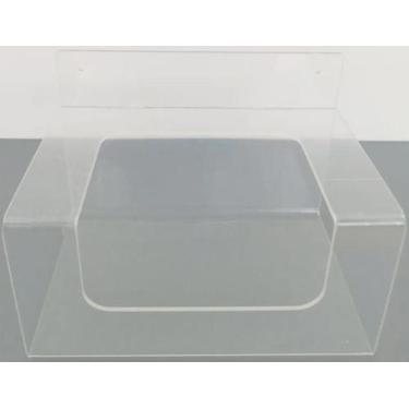 Imagem de Porta Papel Lenço Umedecido Acrílico 17X12X5Cm Transparente - Agv Cria