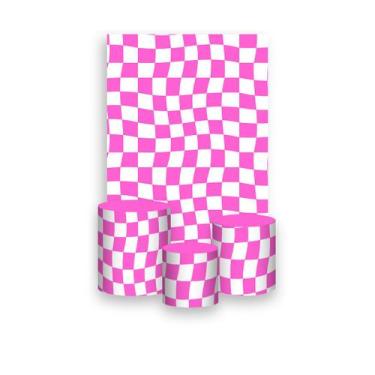 Imagem de Painel De Festa Vertical 1,50 x 2,20 + Trio De Capas Cilindro - Estamp
