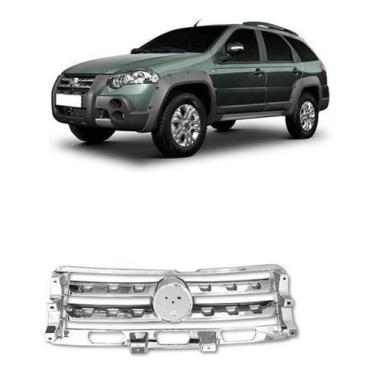 Imagem de Grade Radiador Palio Weekend Adventure 2013 2015 Cromado - Diversas