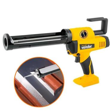 Imagem de Aplicador Silicone Vonder Intercambiável Sem Bateria E Carregador Tubo