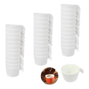 Imagem de Conjunto Copete 36 Porta Copos Descartavel Cantinho Cafe Plastico Bran