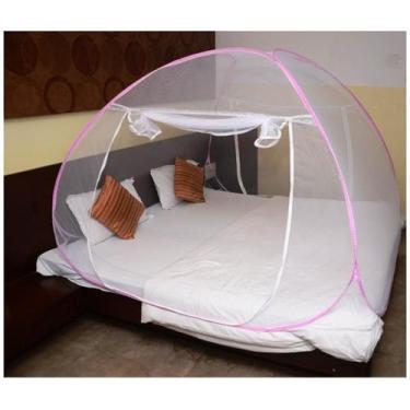 Imagem de Mosquiteiro Tenda Cama Casal E Queen Dobrável E Portátil - ,,