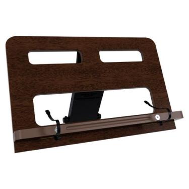 Imagem de Suporte de Livro Ergonômico Vazado Mini com Prendedor - Cores - Marca 