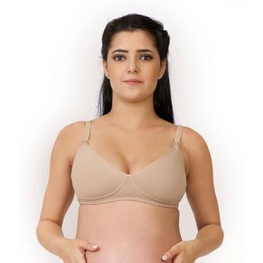 Imagem de Sutiã Amamentação Morisco 4423 Microfibra, 50, Chocolate