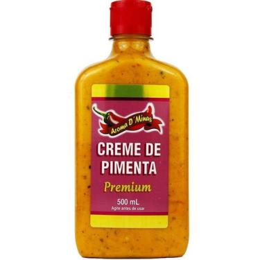 Imagem de Molho De Pimenta Cremosa Premium Tradicional 500ml - Aroma DMinas