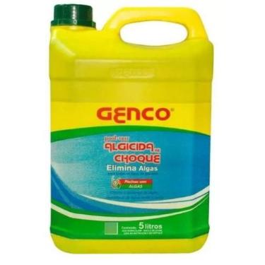 Imagem de Algicida De Choque Eliminador De Algas 5l - Genco Pool-trat