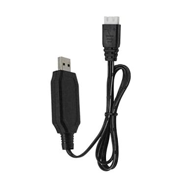 Imagem de Lnauy para Carregador de Arma Splatrball, Cabo de Carregamento Compatível com Splatrball Srb1200 Srb400-Sub Srb400 Water Gel Ball Bead Blaster Adaptador de Fonte de Alimentação com Conector Xh-3P Cabo