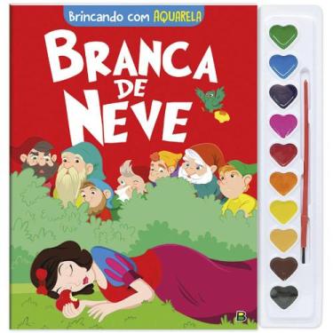 Imagem de Livro - Brincando com Aquarela: Branca de Neve