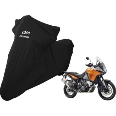 Imagem de Capa Sob Medida De Tecido Para Moto KTM 1190 Adventure - Mz, Preta
