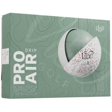 Imagem de Bolas de golfe Vice Pro Air (modelo 2025) (gotejamento vermelho/preto)