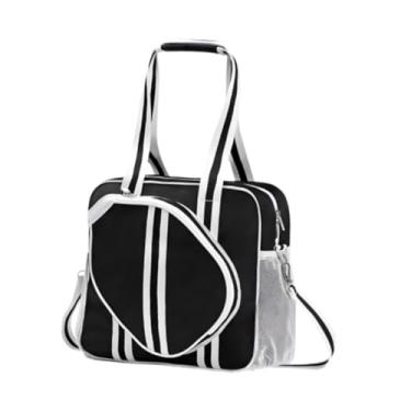 Imagem de Vaveren Saco de pickleball saco de tênis feminino e masculino saco de transporte leve grande saco de raquete de fitness pickleball paddle saco de bola de
