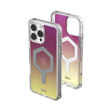 Imagem de URBAN ARMOR GEAR Capa UAG [Edição Limitada] Projetada para iPhone 16 Pro Max 17.5 cm Plyo - Compatível com MagSafe Capa Protetora Resistente Anti-Amarelamento Transparente MIL-STD Marrom/Amarelo