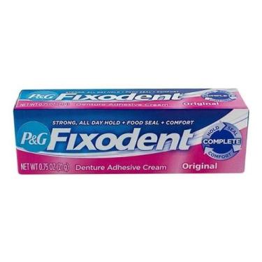 Imagem de Creme Fixador de Dentadura Fixodent Original 21g - PROCTER & GAMBLE