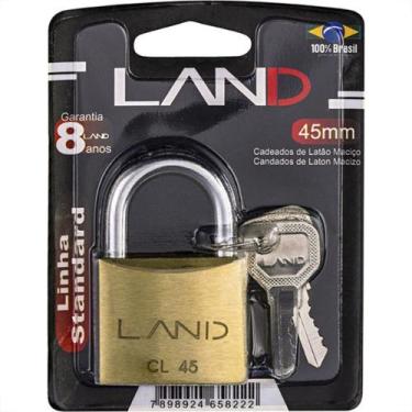 Imagem de Cadeado Land 45Mm Blister 2544