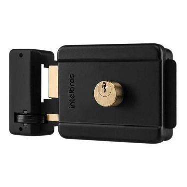 Imagem de Fechadura Elétrica Portão 12v Fx500 Intelbras, Preto