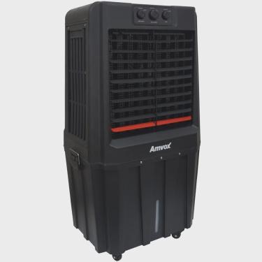 Imagem de Climatizador Ar Frio Industrial Portátil Evaporativo 90 L Umidificador Preto Amvox acl 9022 Ambiente