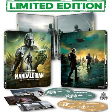 Imagem de Generic The Mandalorian: A Terceira Temporada Completa (Steelbook / Edição De Colecionador) [4K Uhd + Blu-Ray] [Region Free]